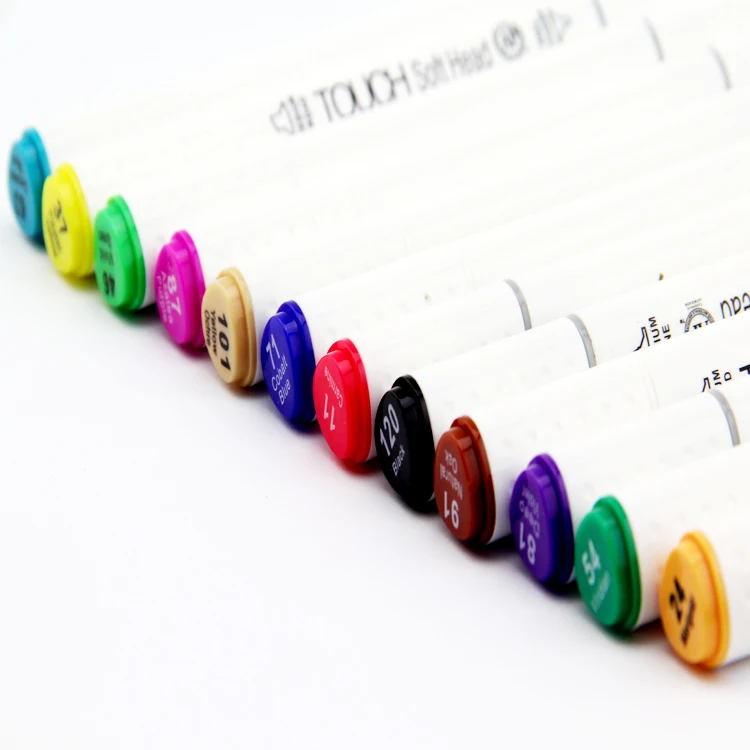 Triangle Shape Barrel Permanent Marker Pen for Laminated Paper