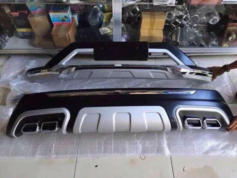 Car Body Parts Front And Rear Bumper Guard For Hyundai Tucson 2015 Auto Parts bumper protector