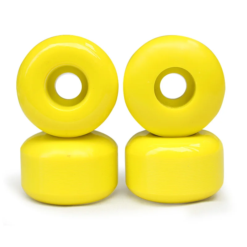 High Quality 54mm Polyurethane Skate Wheels Blank Skateboard Wheels