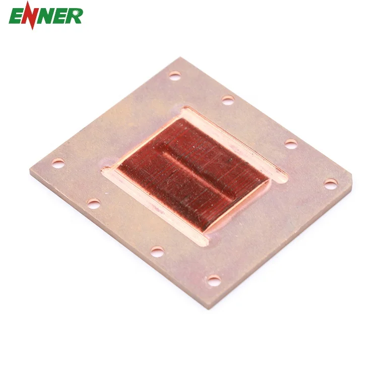 Factory Custom Pin Fin Computer GPU CPU Anodized Copper Water Cooling Heatsink