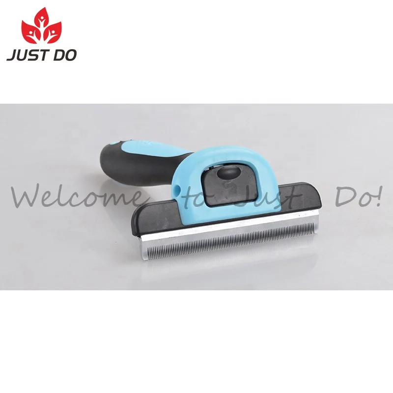 
Pet Deshedding Tool Grooming Brush For Dogs & Cats 