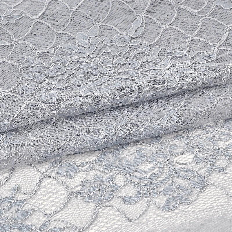 Chinese suppliers sell high quality solid color cheap hot Dubai French lace fabric