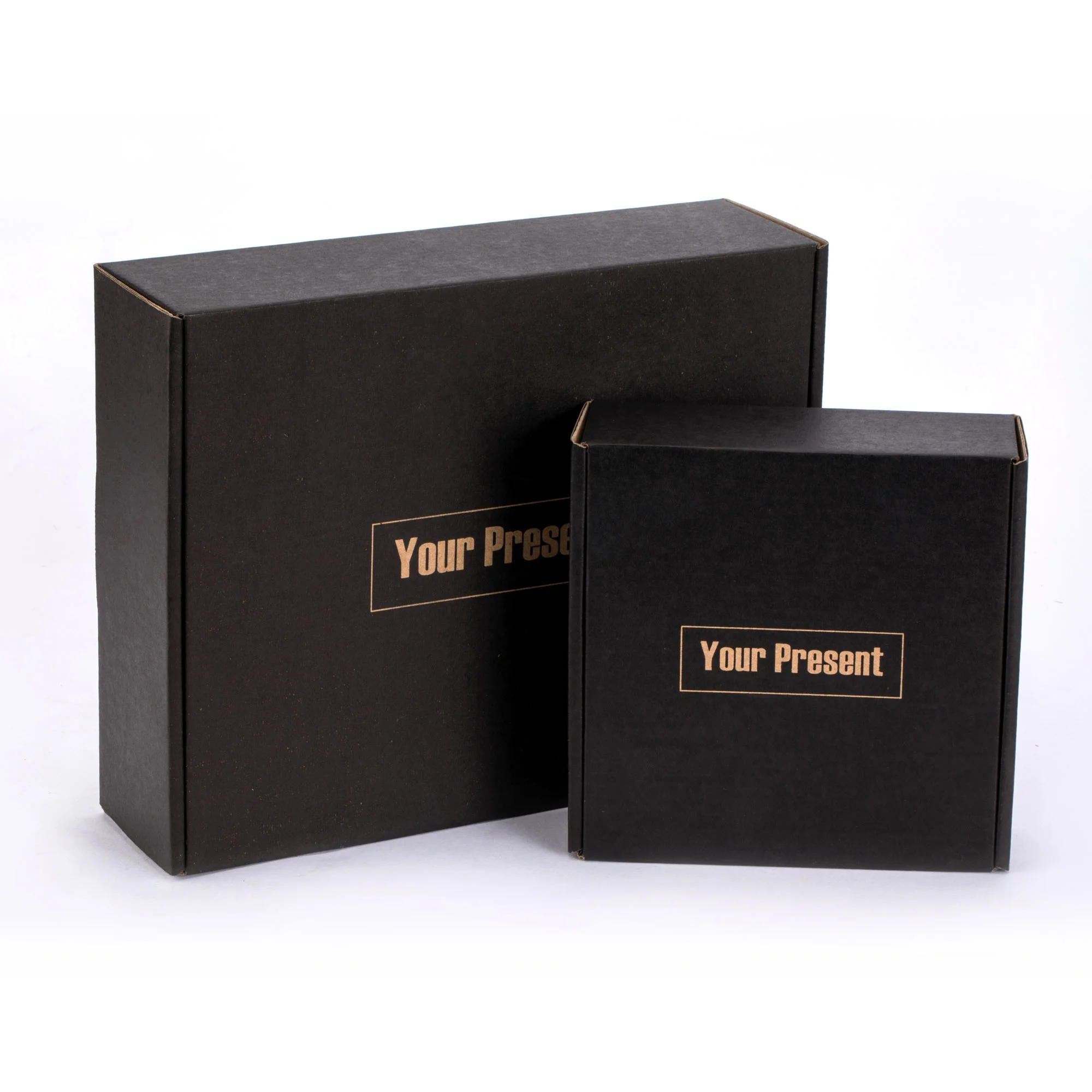 Folding corrugated packaging custom carton mail box