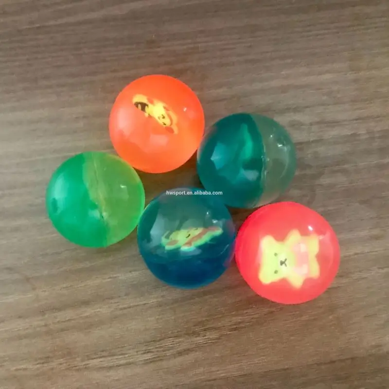 factory wholesale rubber bouncy balls new design soft hard wholesale multi-colored small vending machine ball for kids