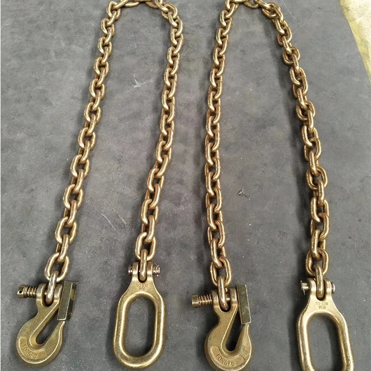 Производство оцинкованной стальной звеньевой цепи хорошего качества