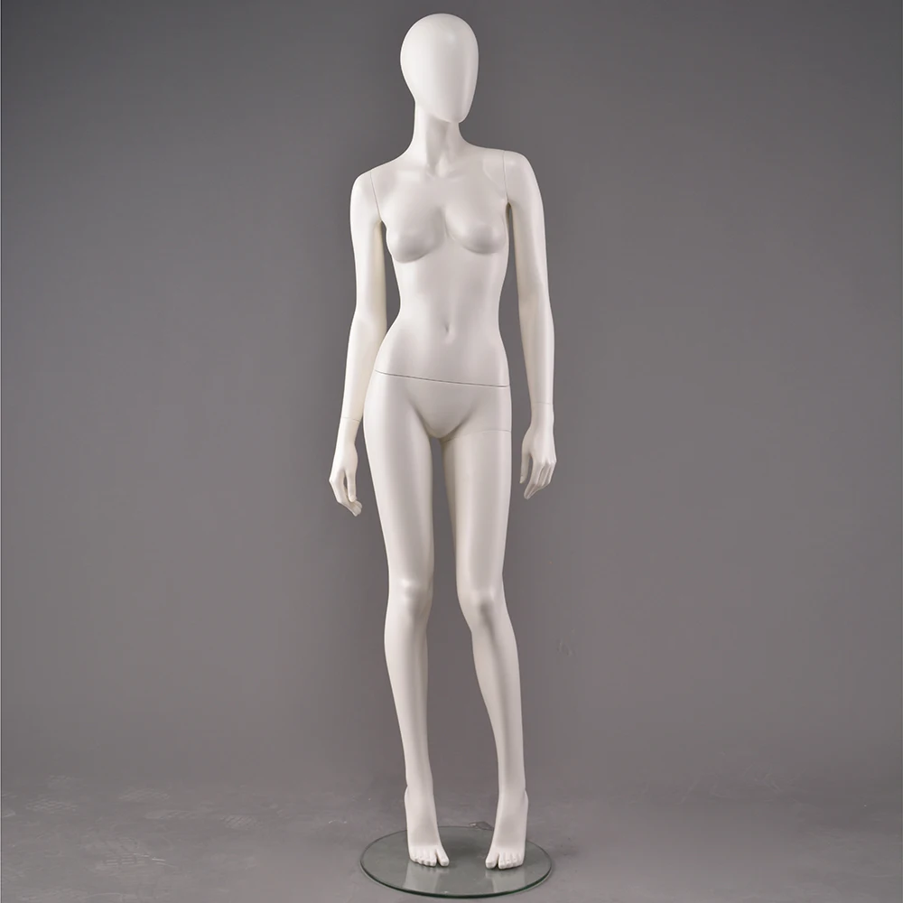 white color plastic mannequin lingerie mannequin