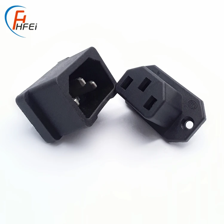 iec320 c13 male connector power socket outlet c13 wall plug