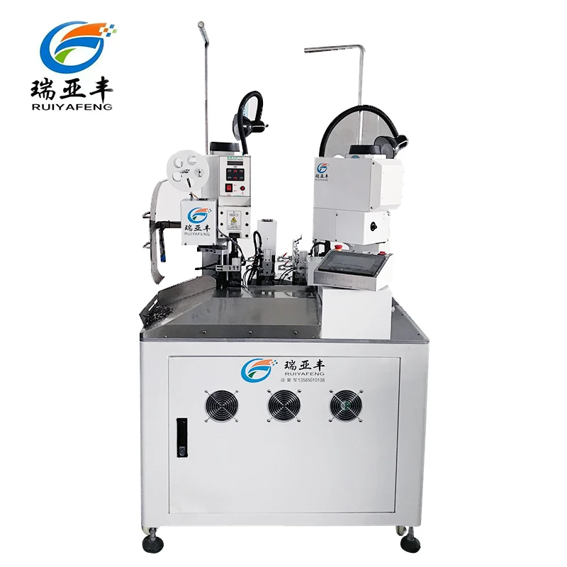 Полная Автоматическая комбинированная ОБЖИМНАЯ машина с 2 проводами, ОБЖИМНАЯ машина с двумя проводами на одном и том же терминальном соединителе с 3 разъемами