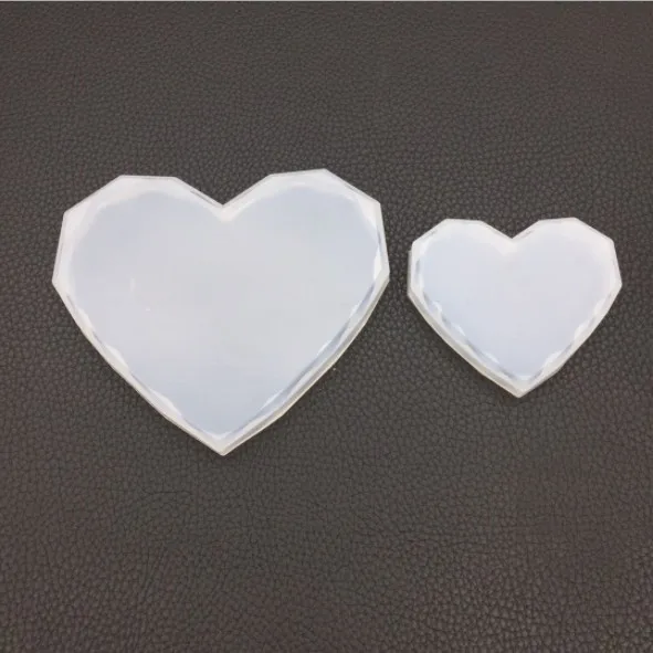 Diy crystal drop adhesive love diamond table mold silica gel incense stone mirror manual decoration decoration hanging