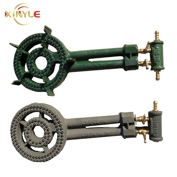 South Africa Wholesale Cast Iron 2 ring Propane Gas Stove Burners
