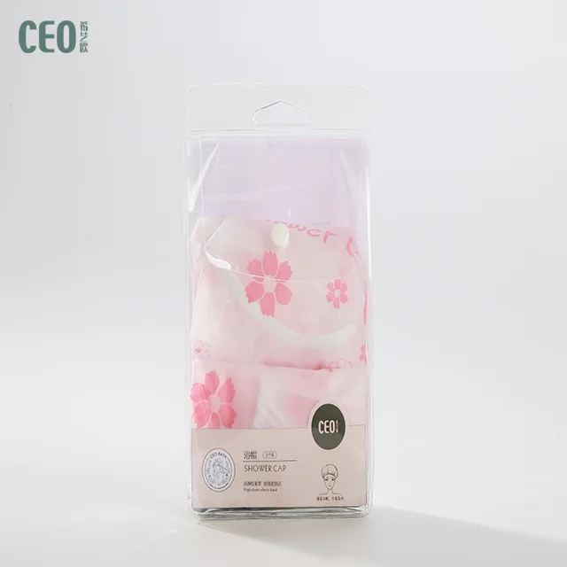 Two-piece waterproof eco friendly bath hair cap