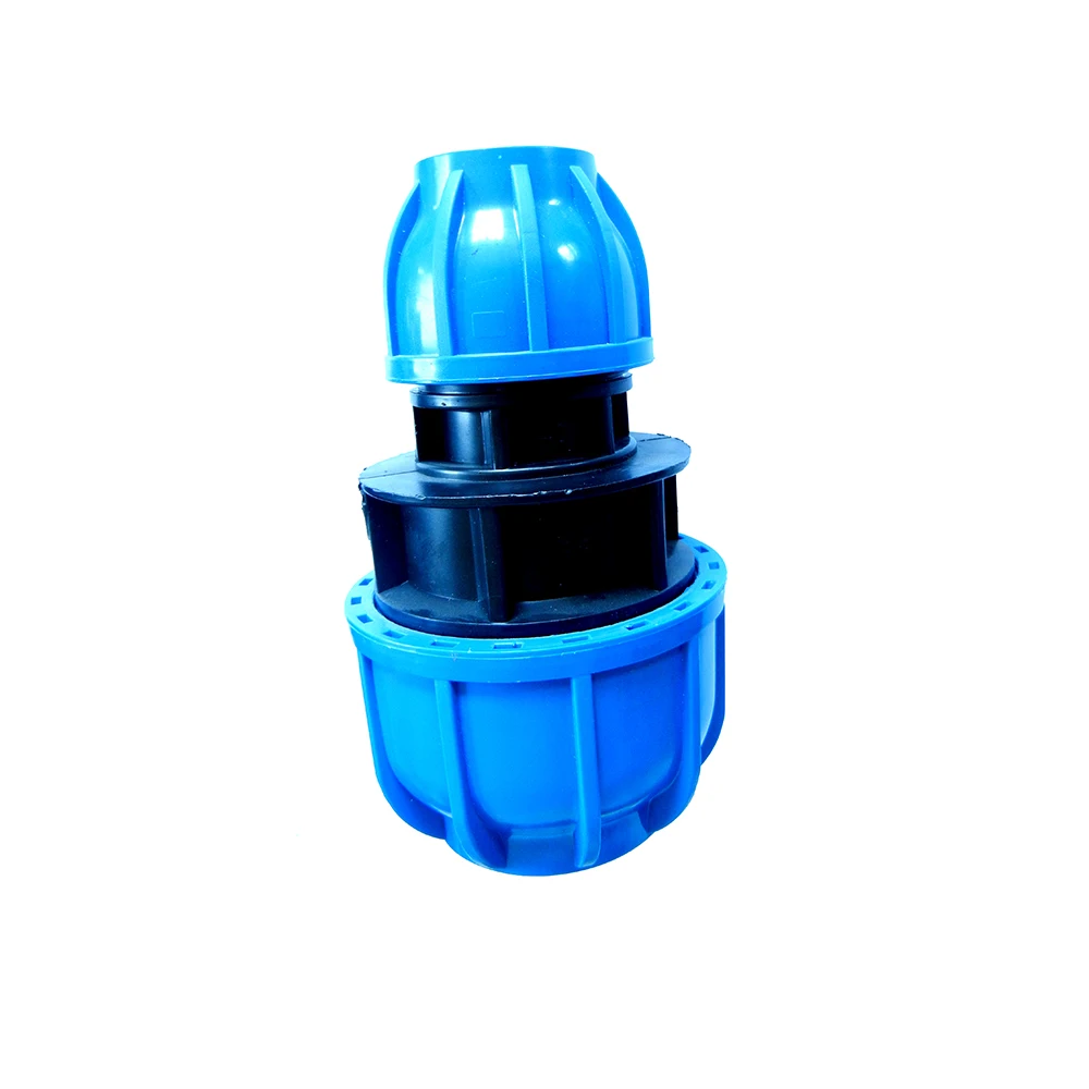 PE Pipe Connection PP Reducing Coupling Compression Fittings