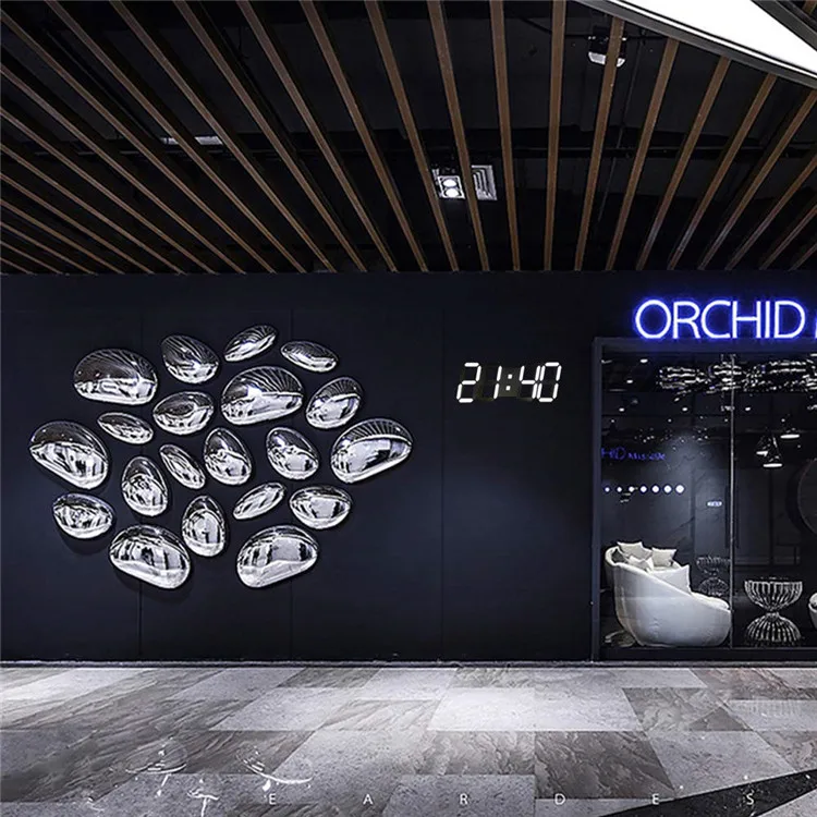 Новое поступление оптовая продажа цифровые светодиодные настенные часы с календарем