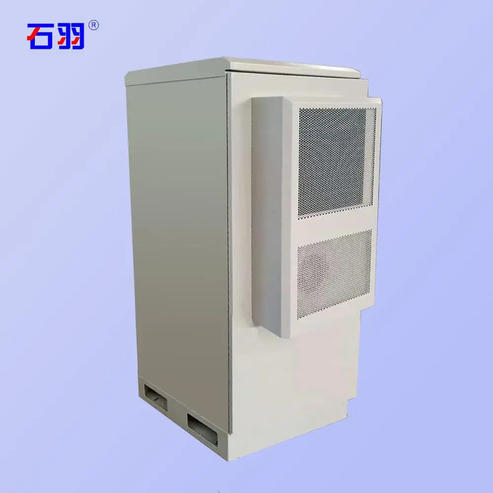 Адаптируемые под требования заказчика водонепроницаемый напольный Трипод из алюминиевого сплава пластины 29U 19 дюймов телекоммуникационный шкаф со встроенным Телеком блок питания