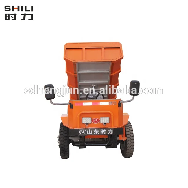 
SL Electric four wheeler mining dump tricycle for construction 