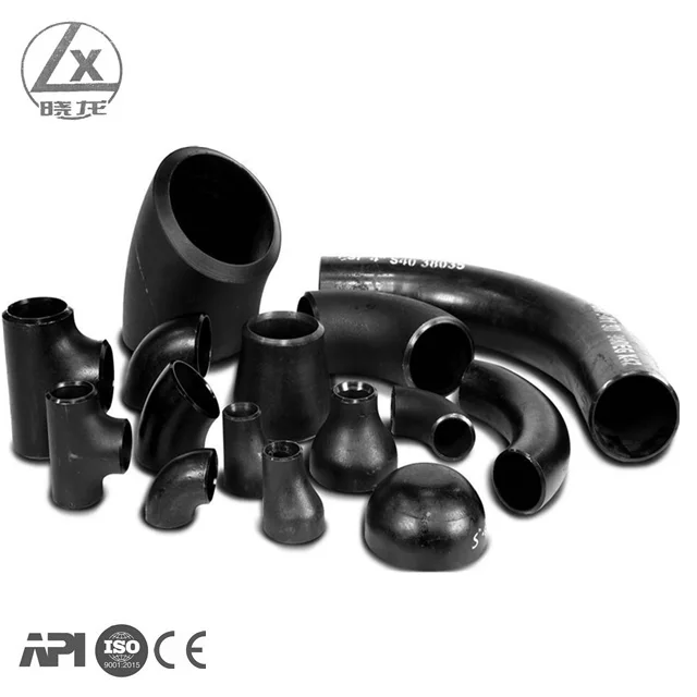 Carbon steel pipe fittings Steel Barred Equal Tee