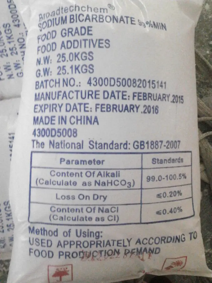 
manufacture price Sodium Bicarbonate 99% Food Grade 