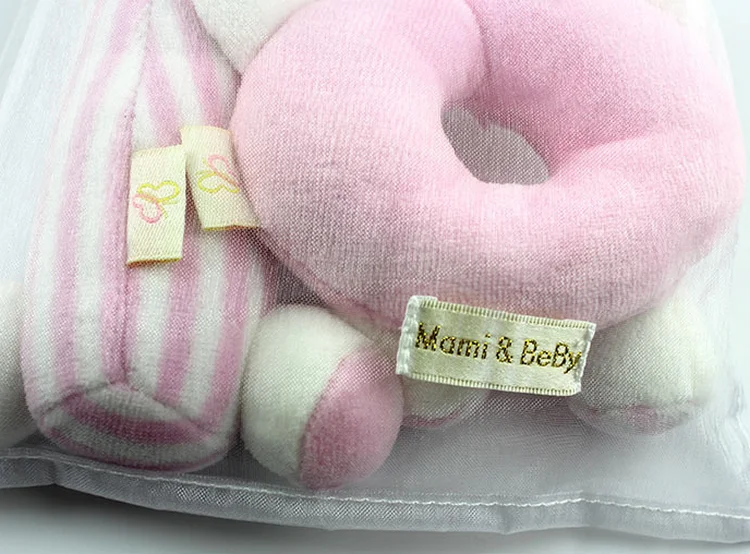 
china toys export plush baby rattle rings toy 