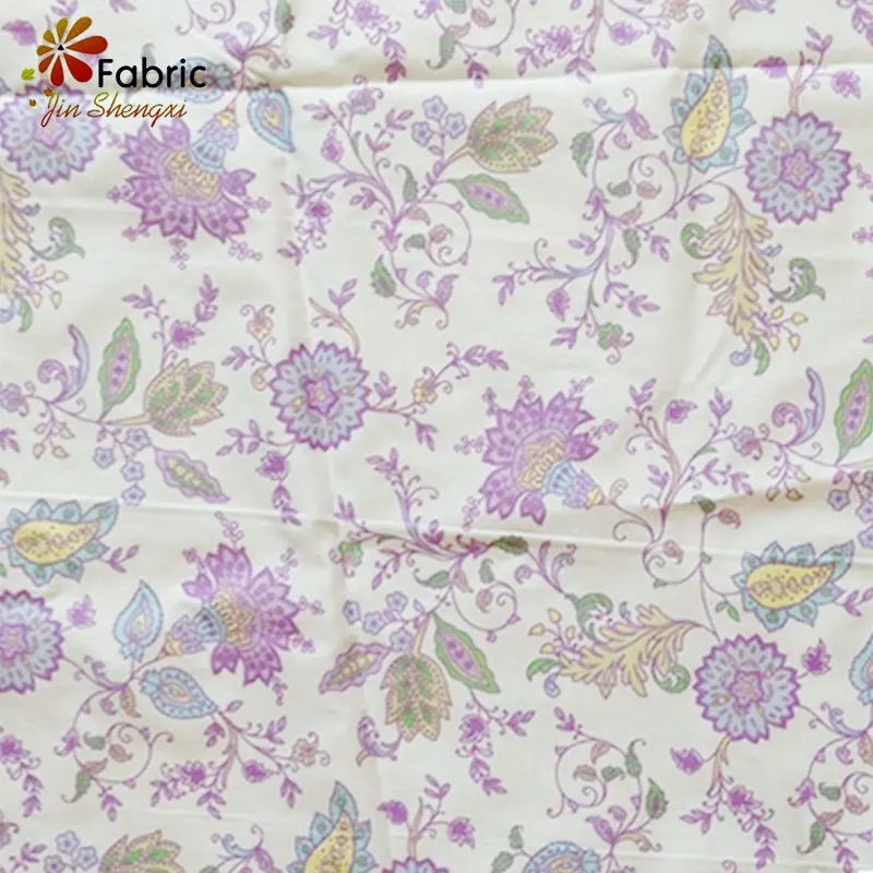 100% хлопок блок печатных постельного белья ткани индийский