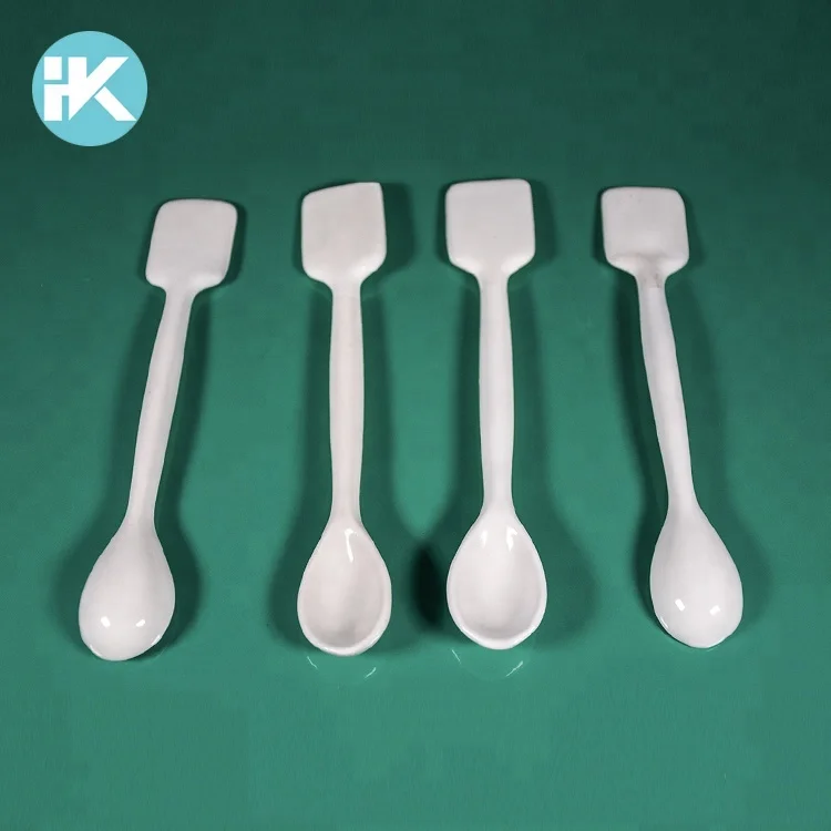 Huke застекленная земля-Содружественная лабораторная ложка и шпатель мерные ложки
