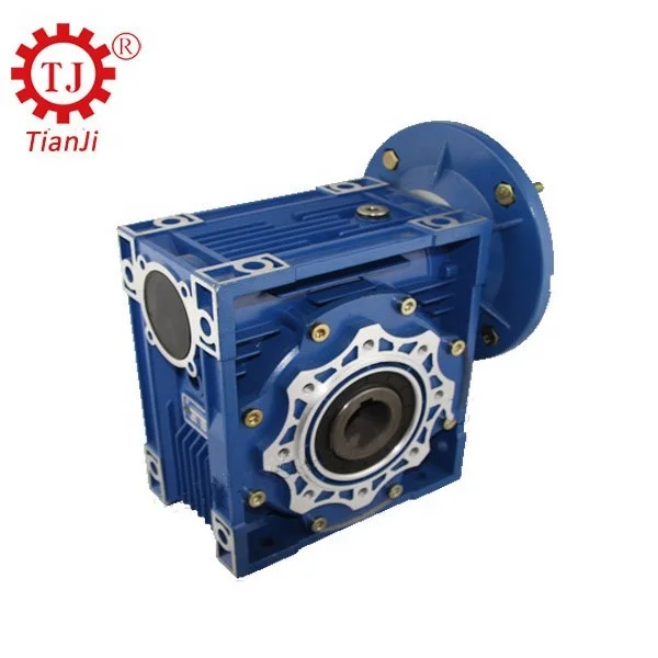 TJ Лидер продаж червячный редуктор с тормоз двигателя, Малый электродвигателей