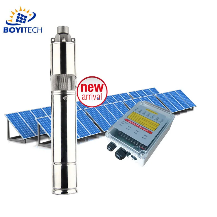 
China manufacturer 3 inch 24V DC solar water pump for agriculture 