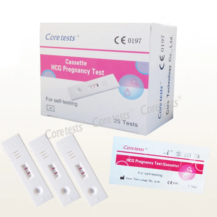 
Best selling HCG rapid test device/diagnostic rapid test/Urine /Serum Urine pregnancy cassette high accuracy/sensitivity 