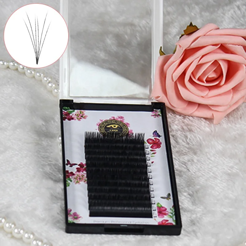 professional color lash extension matte black dark brown lash 3d bulk colored eyelash