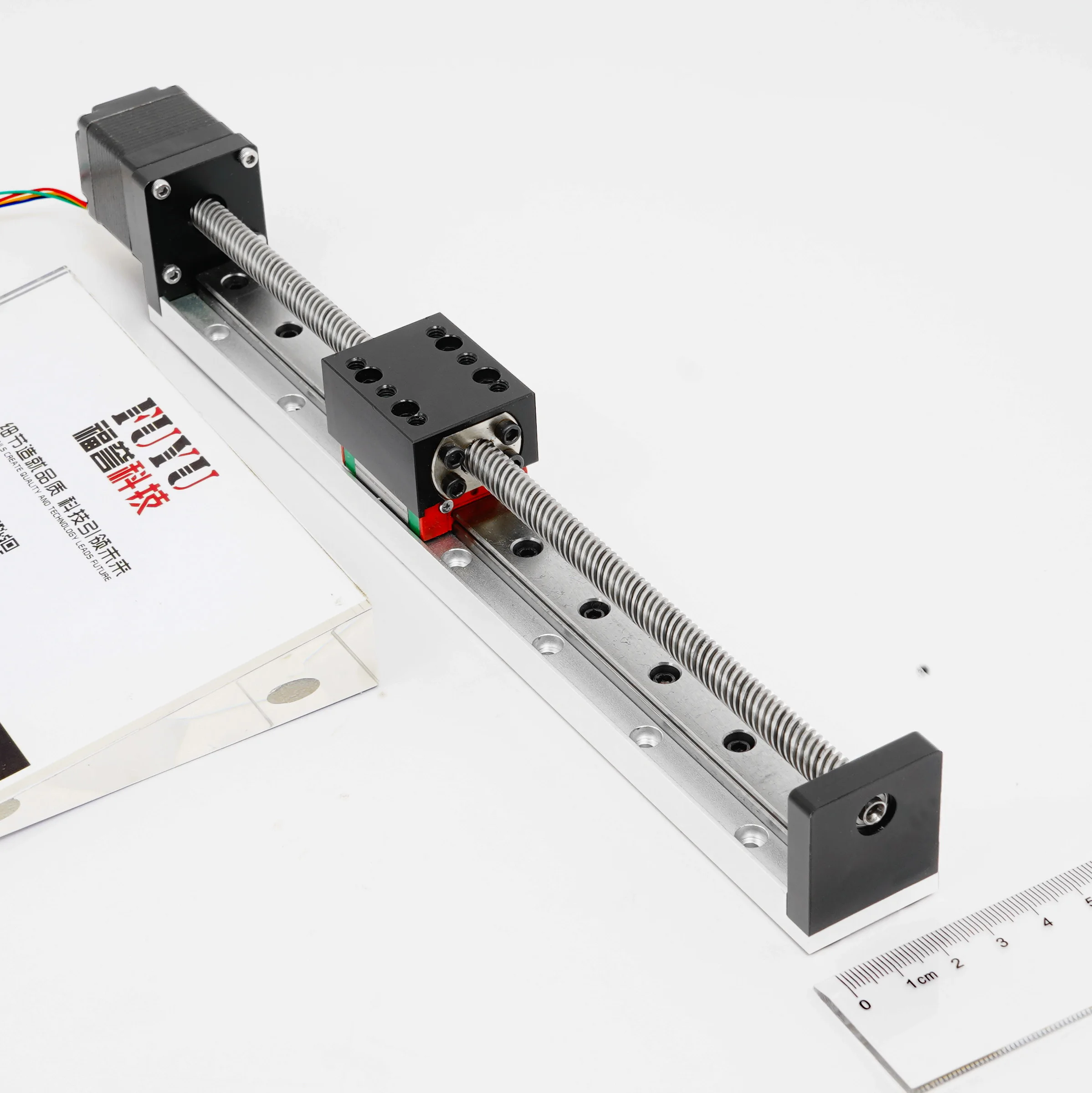 Mini Linear Motion Screw Stepper Motor Small Light Slider Rail Guide
