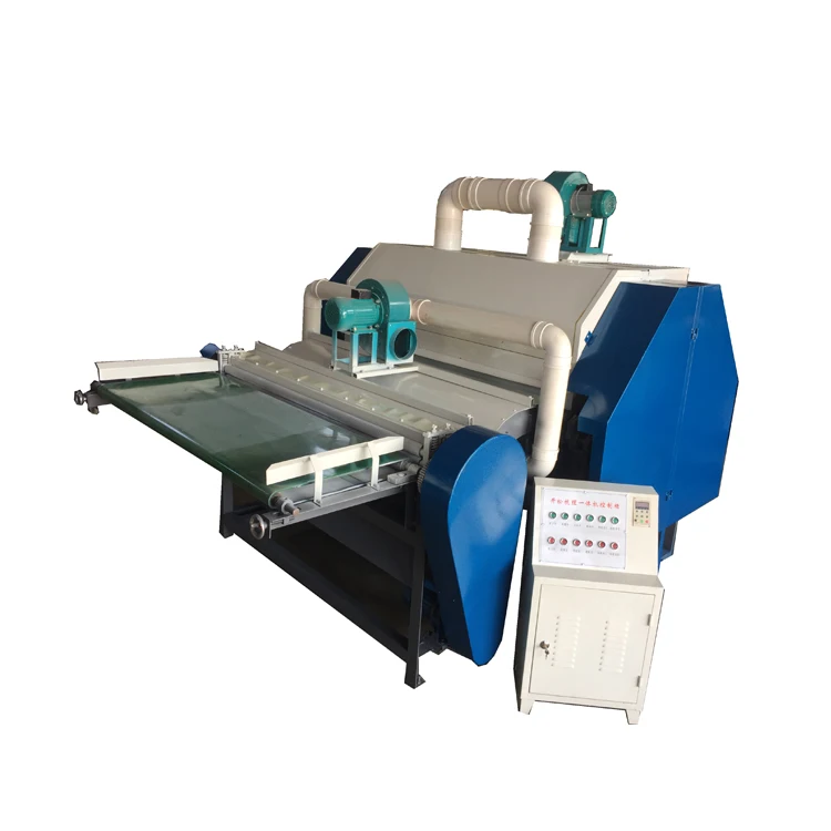 Sheep Wool Cotton Fiber Carding Processing Machine for Quilt