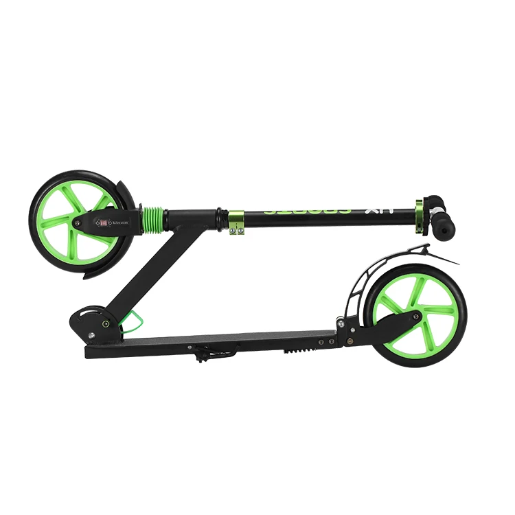 wholesale folding adjustable heighturban riding kick scooter with shock absorbers
