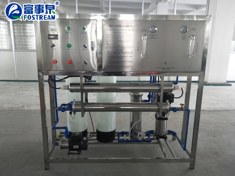 Fostream UV Filter Reverse Osmosis RO Water Purification Machines And Bottling