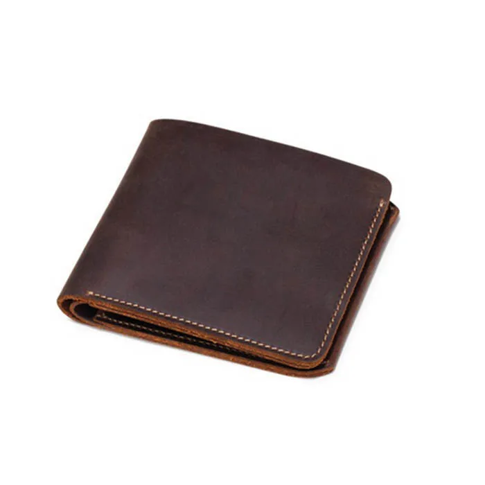 Wholesale Hot Selling OEM HandmadeLeather Wallet Genuine