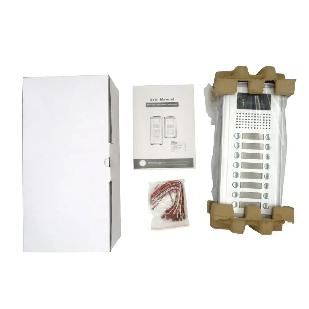 Видеодомофон, совместимый с commax, китайская фабрика, распродажа, Многоквартирный видеодомофон по низкой цене