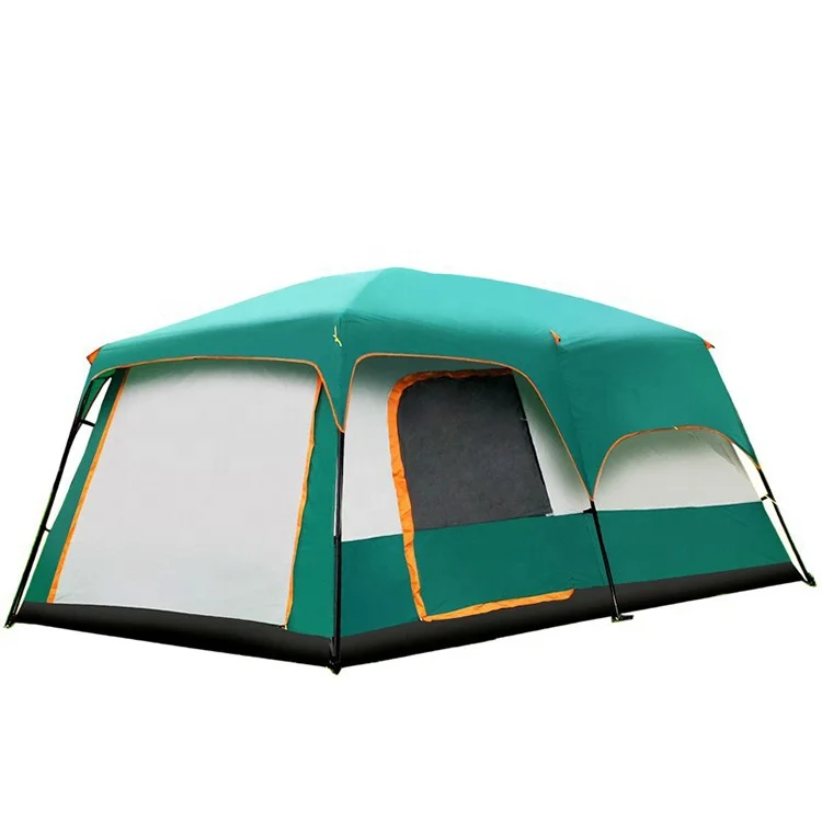 
6-10 Person Double Layers Camping Tent Outdoor POP UP Large Family Camping Tent 