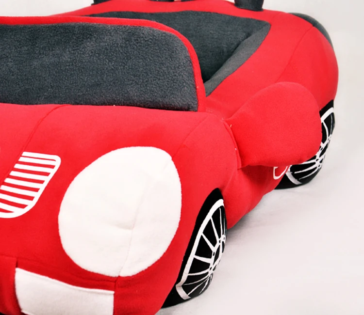 
2021 latest six designs car shaped dog bed pet bed factory 