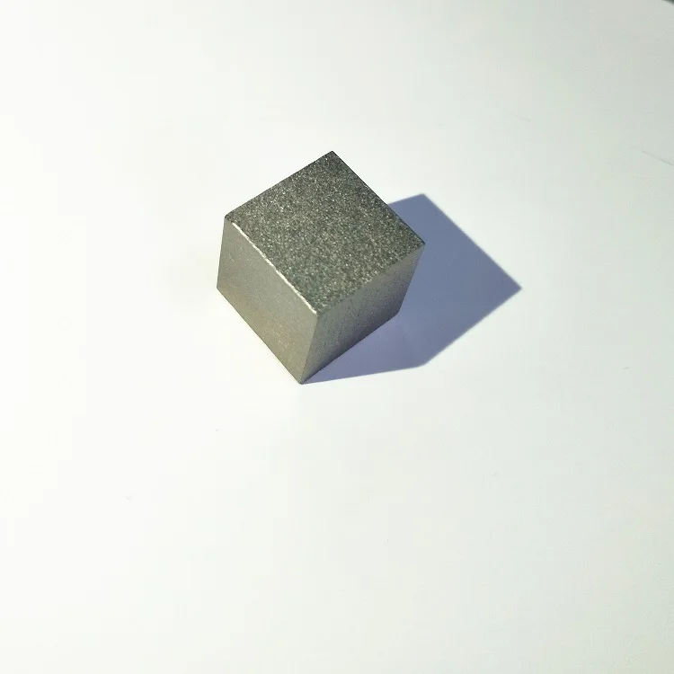  Титановый куб класса 1 Gr5 толщиной 38 мм распродажа