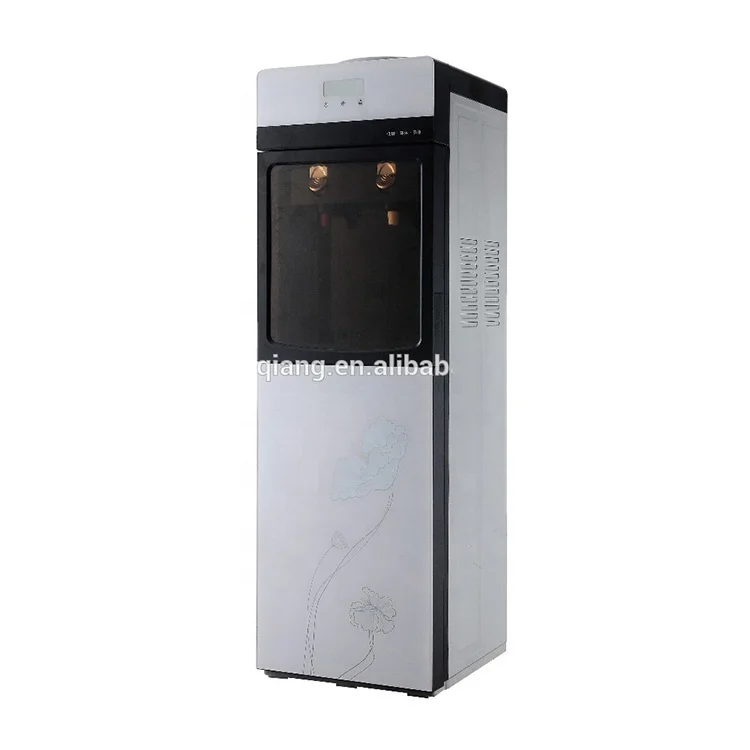 Dependable quality cold and hot plastic door water dispenser with cabinet