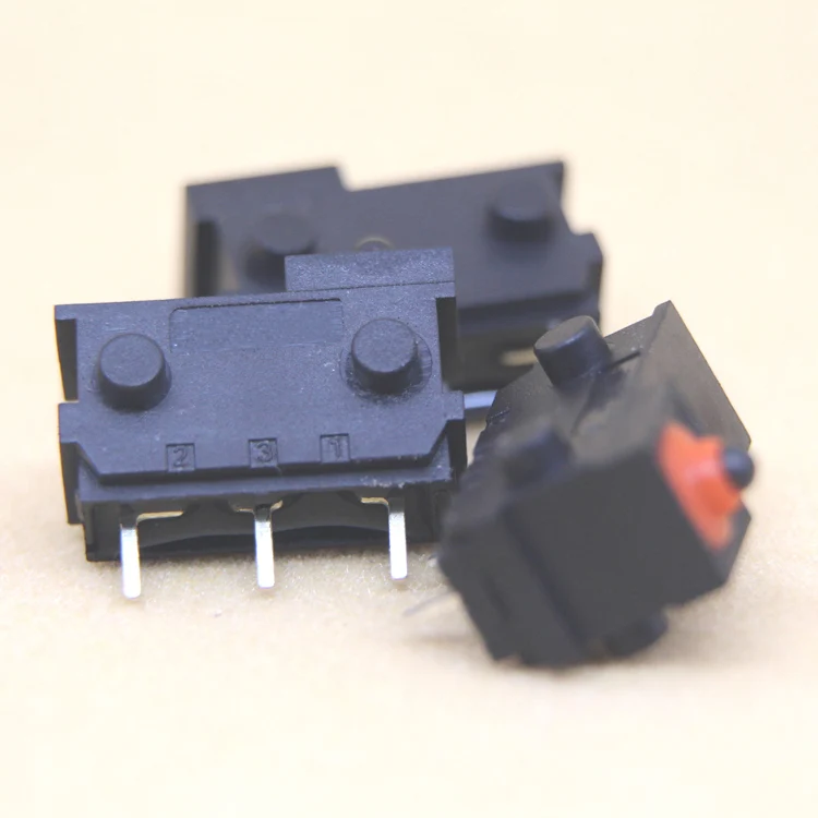 Factory Push Button Switches Dustproof Waterproof Micro Switches with 3 pins Solder Terminals Tactile Switch