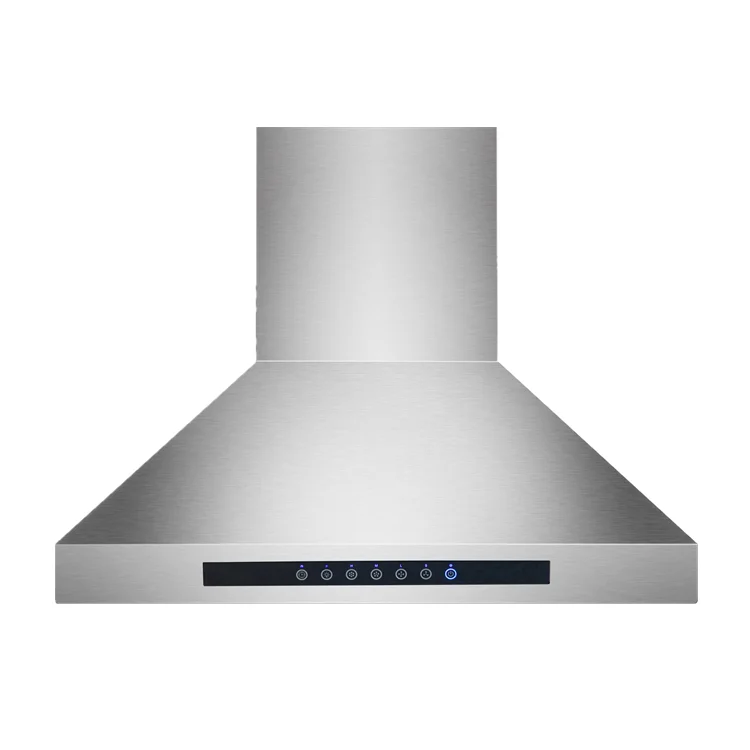 Commercial Kitchen BBQ range hoods 4speed Twin motors with etl