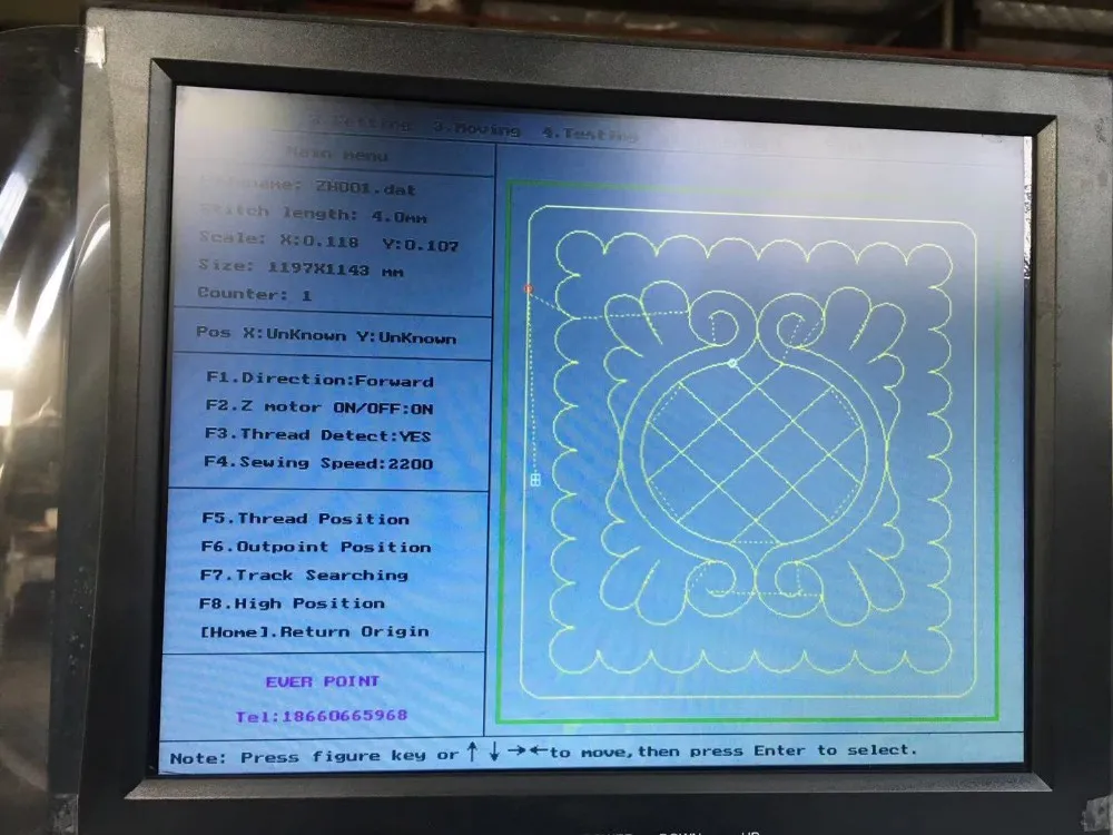 KLS26GS high speed computerized single needle quilting machine
