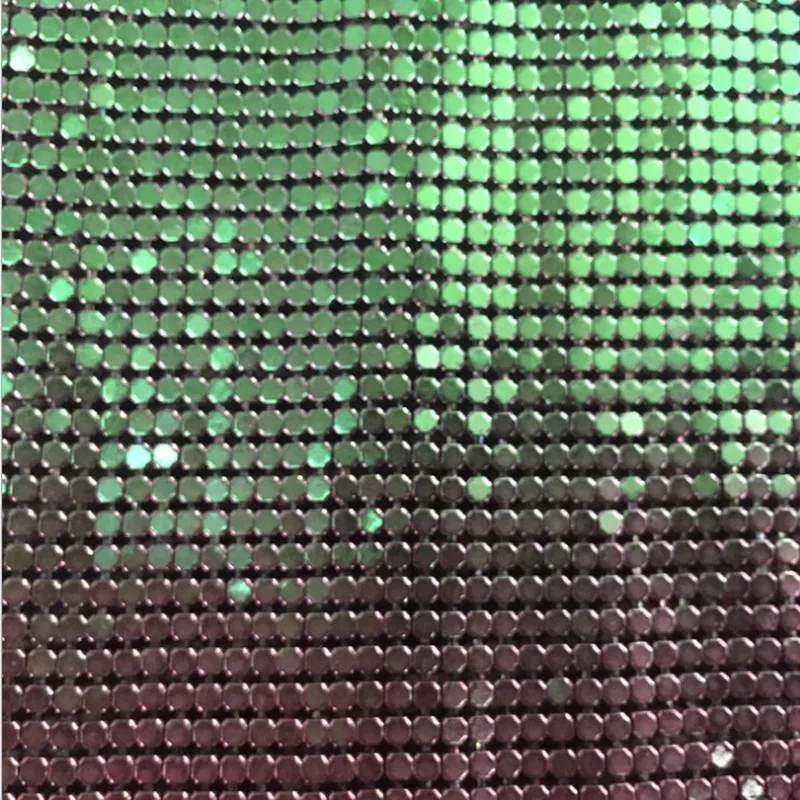 Metal drapery mesh curtain high quality chain for bag cloth accessory glitter sequin wall panels