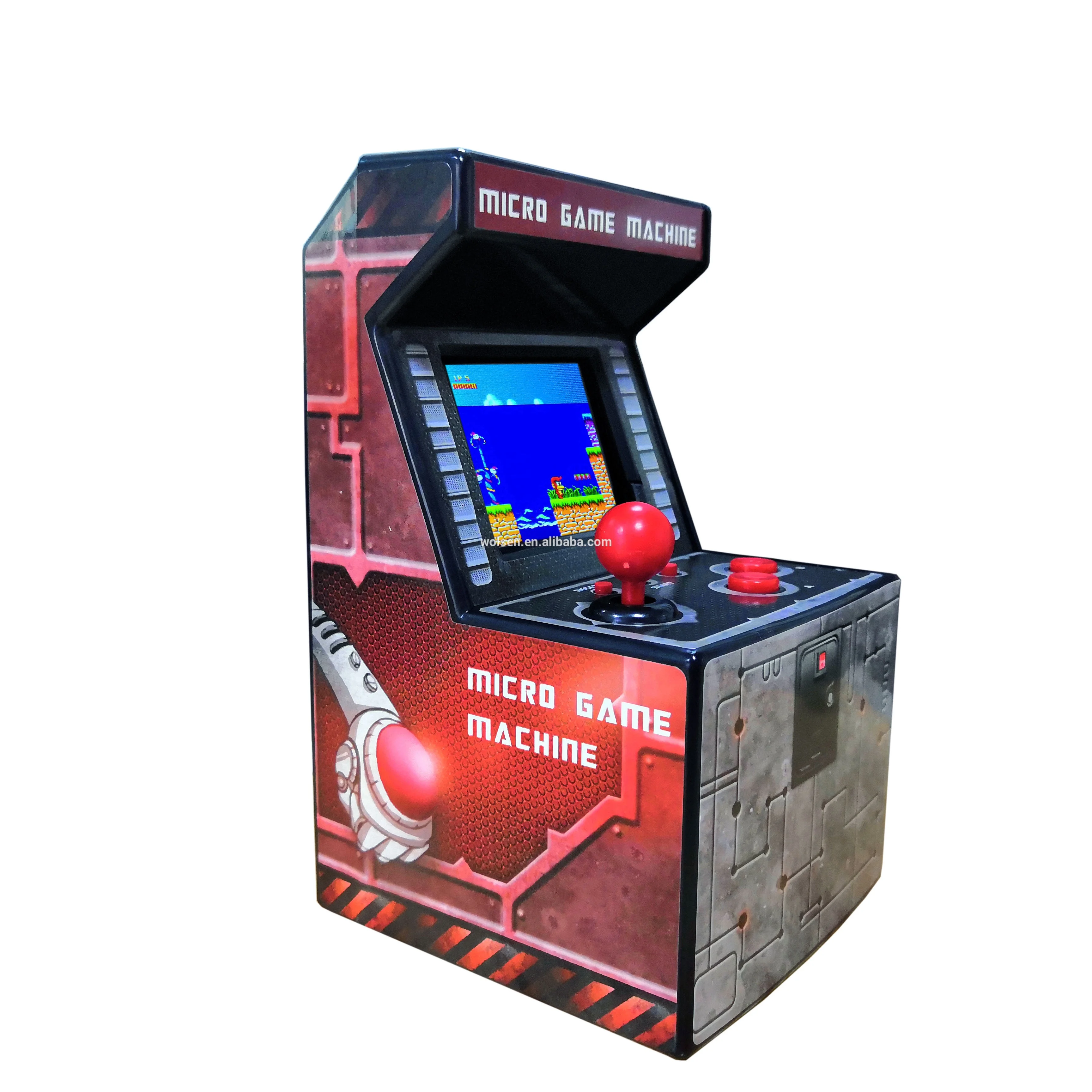 Мини-Аркада WOLSEN 8 бит, 2,5 дюйма, ретро аркада, портативная игровая система, игровая консоль с 300 классическими играми