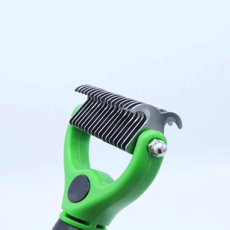 
Professional long hair pet shedding brush rake comb dog hair blade 