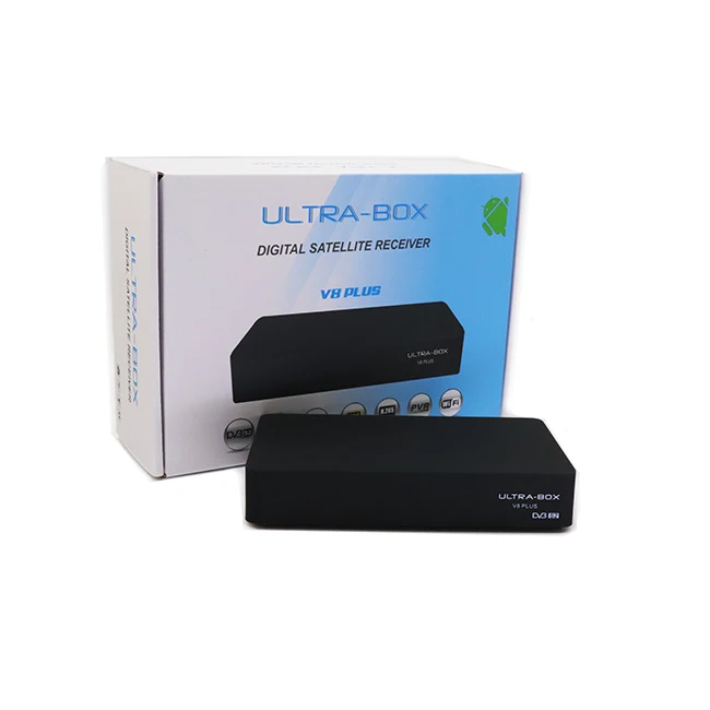 Hisilicon 3798 MV200 V8 PLUS DVB-S2 Full H.265 HEVC Android 7.0 IPTV Satellite Receiver