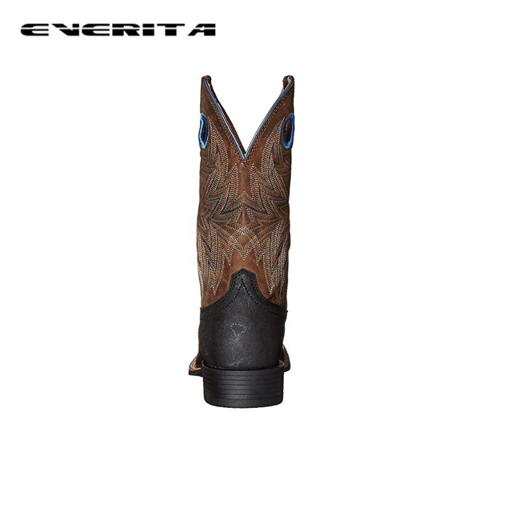 
New design fashionable genuine leather western cowboy boots for men 