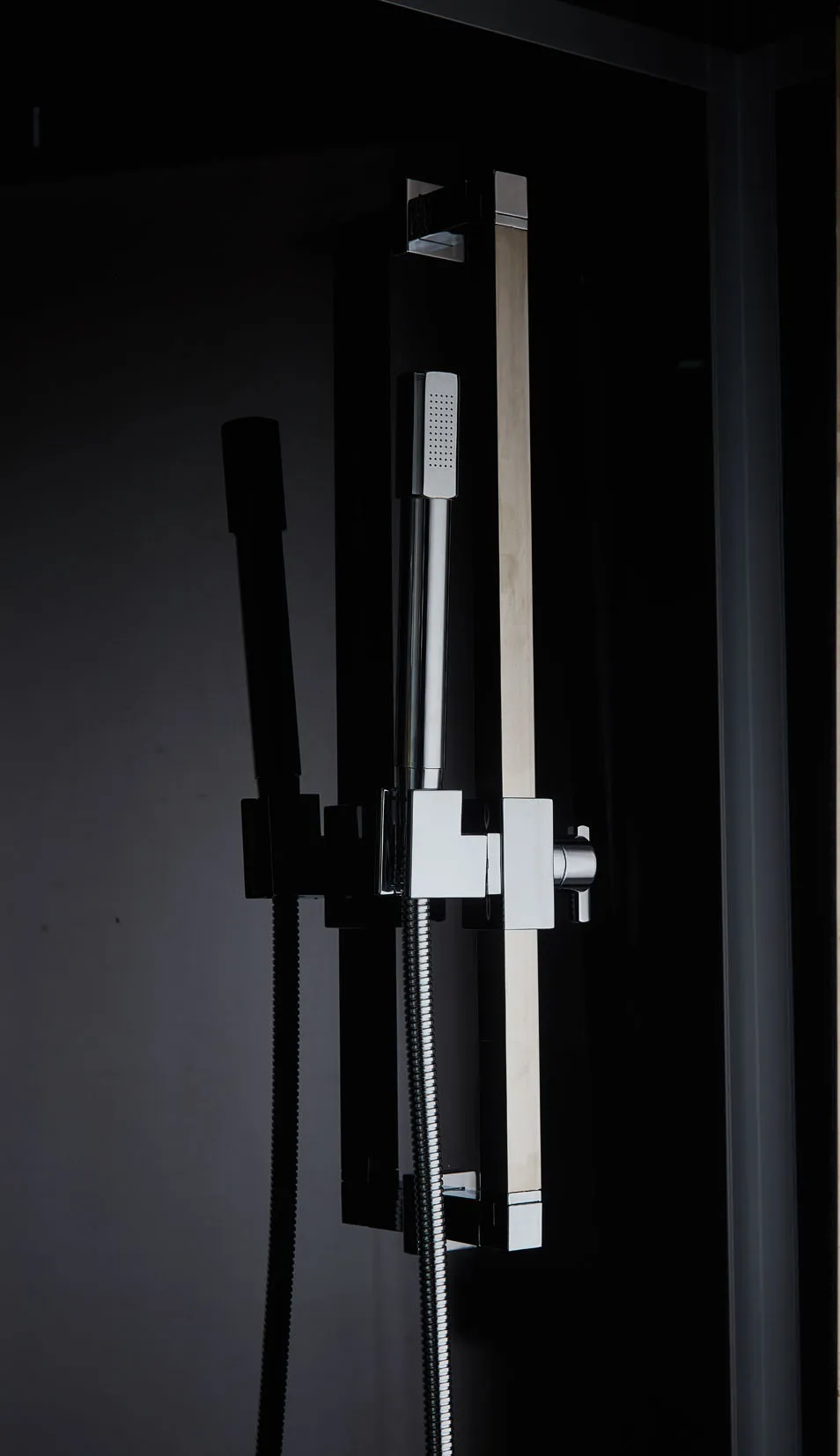 Luxury Glass Steam  Room  U693T with shower black color