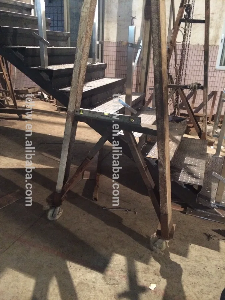 exterior aluminum stairs