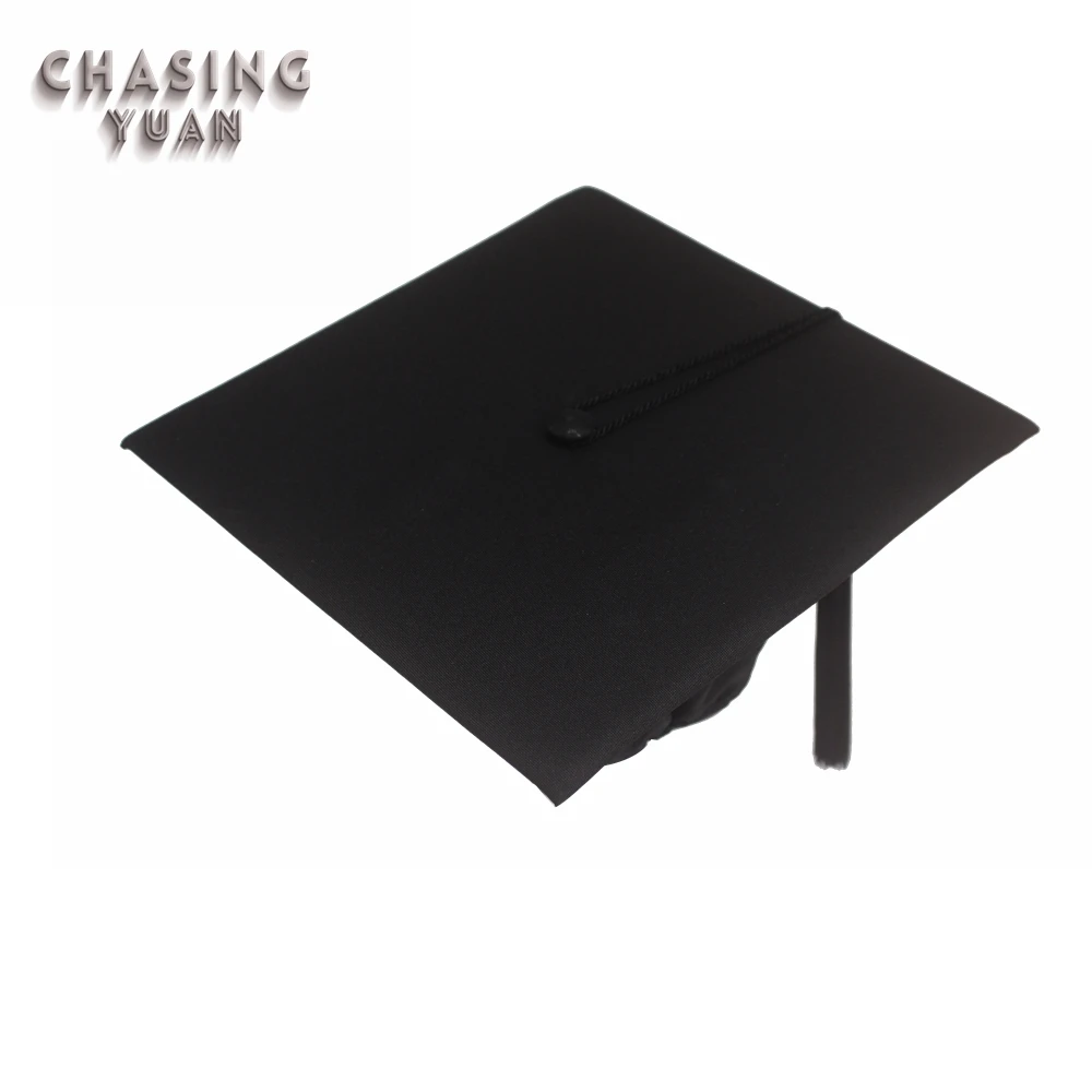 2019 Matte Black Kids Graduation Cap with Tassel