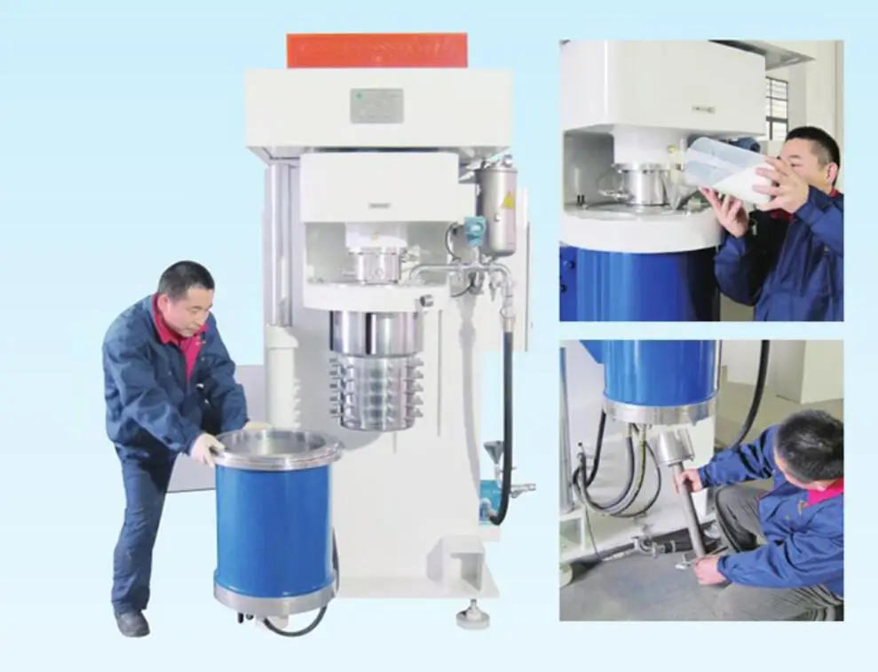 30L Wet Grinding Machine Hot Selling  Grinding Capacity Pin Type Vertical Bead Vill